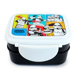 Sandwichera + cubiertos Soldado Imperial Stormtrooper Star Wars