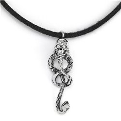 Colgante Dark Mark Tattoo Choker Harry Potter