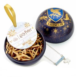 Colgante Ravenclaw + Bola de Navidad Harry Potter