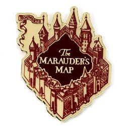 Pin Badge Mapa de los Merodeadores Harry Potter