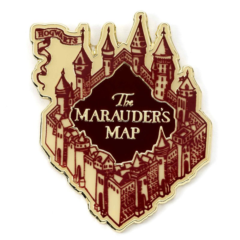 Pin Badge Mapa de los Merodeadores Harry Potter