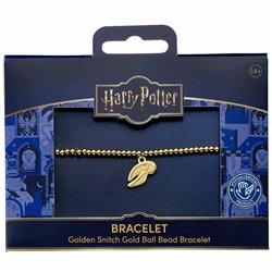 Pulsera Snitch Dorada Harry Potter