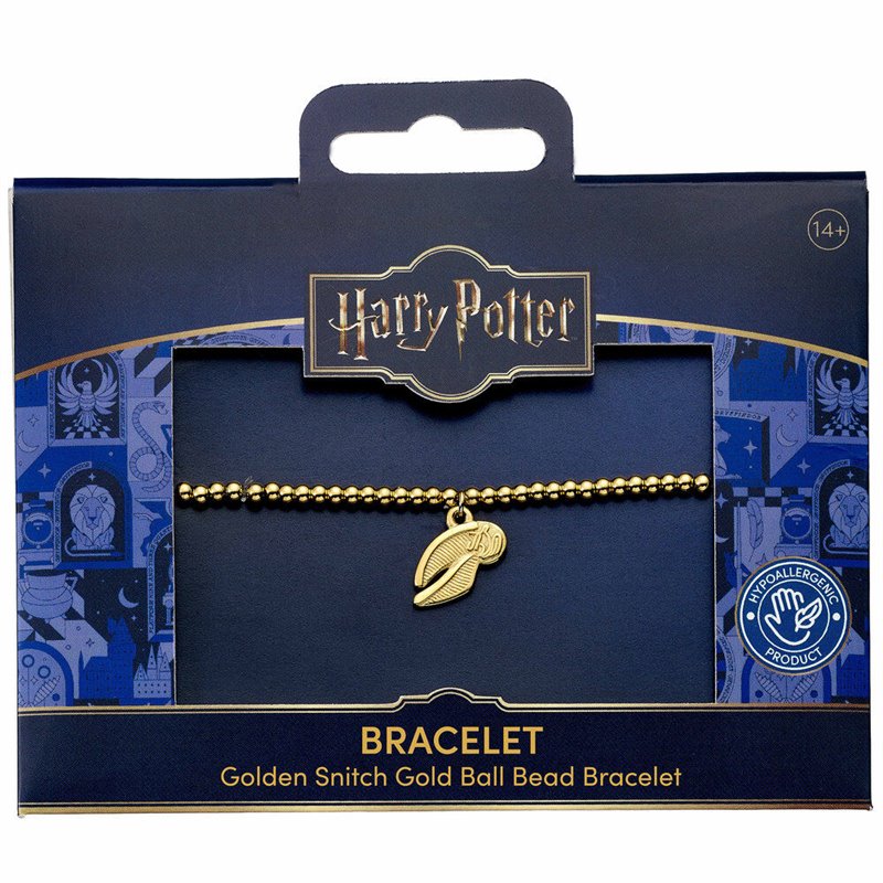 Pulsera Snitch Dorada Harry Potter