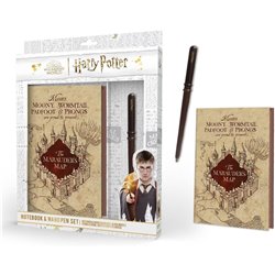 Set Cuaderno + boligrafo varita Harry Potter