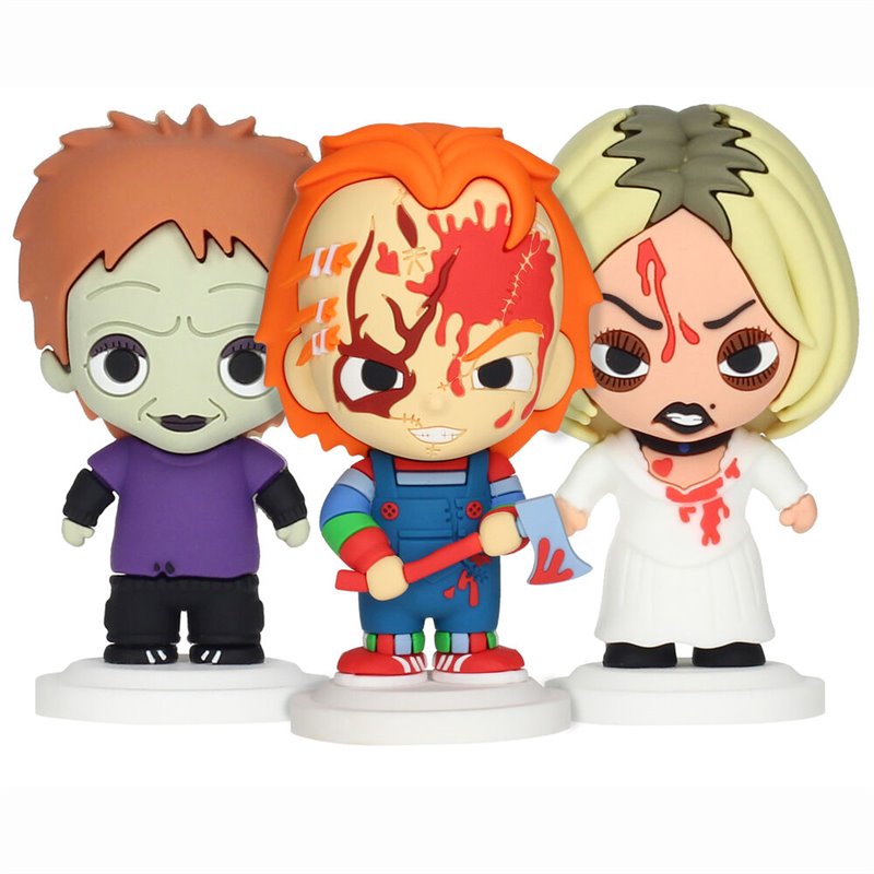 Set 3 figuras Pokis Chucky 7cm