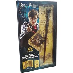 Varita Magica + Mapa del Merodeador Harry Potter