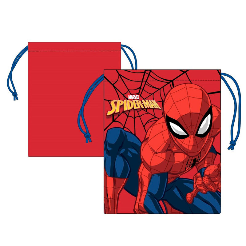 Bolsa portameriendas Spiderman Marvel