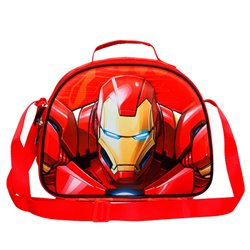 Bolsa portameriendas 3D Stark Iron Man Marvel