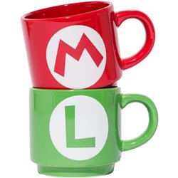 Set 2 tazas Super Mario Bros