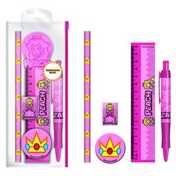 Set papeleria Peach Super Mario Bros