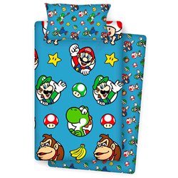 Juego sabanas Super Mario Bros 90cm