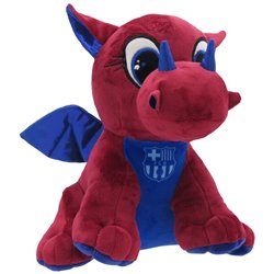 Peluche Dragon FC Barcelona 25cm