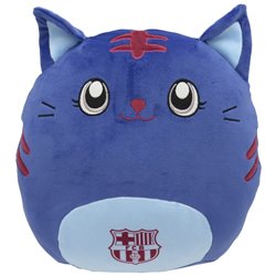 Peluche Gato Squishy FC Barcelona 30cm