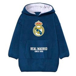 Bata sudadera oversize Real Madrid infantil