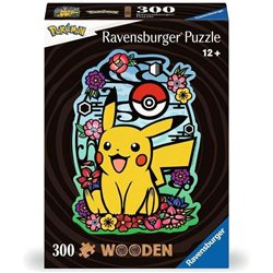 Puzzle madera Pikachu Pokemon 300pzs