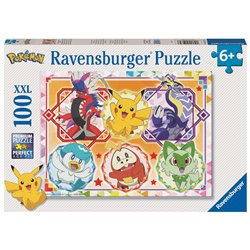 Puzzle Pokemon XXL100pzs