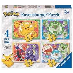 Puzzle Pokemon 12-16-20-24pzs