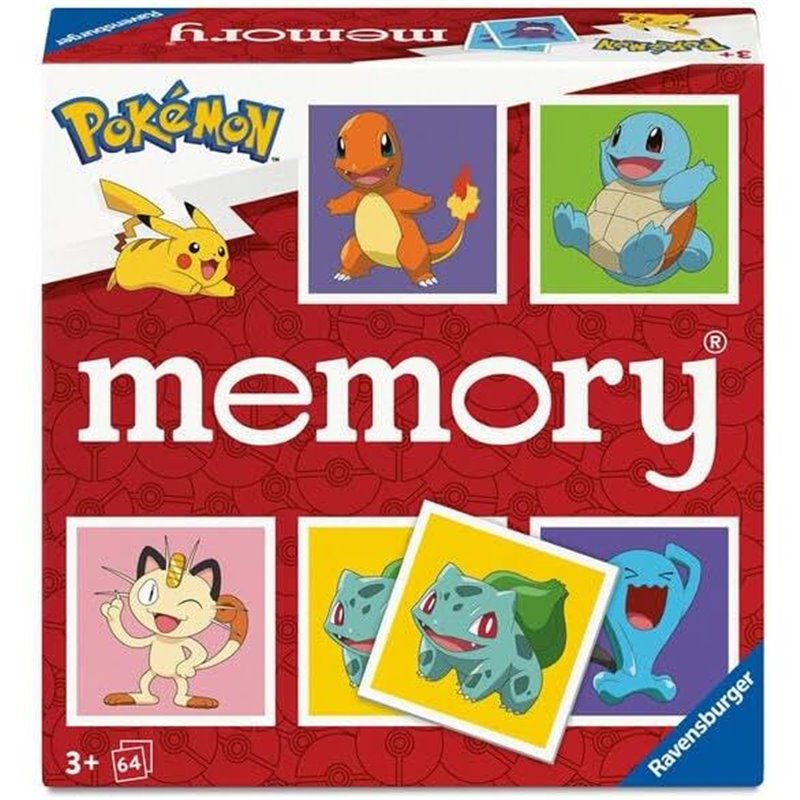 Juego Memory Pokemon