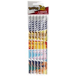 Set 6 Lapices Pokemon