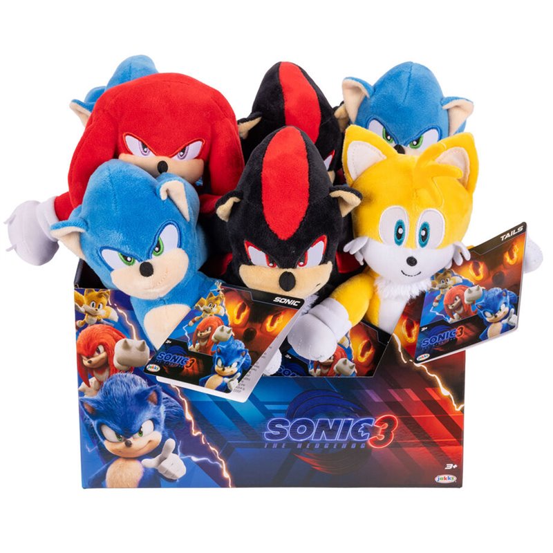 Peluche La Pelicula Sonic 3 23cm surtido