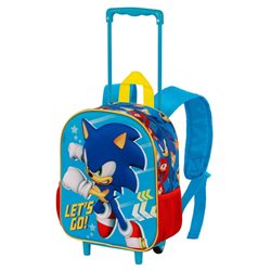 Trolley 3D Go Sonic The Hedgehog 34cm