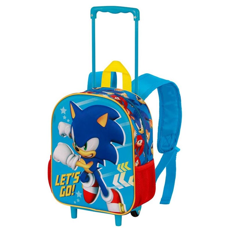 Trolley 3D Go Sonic The Hedgehog 34cm