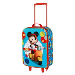 Maleta trolley 3D Scooter Mickey Disney 52cm