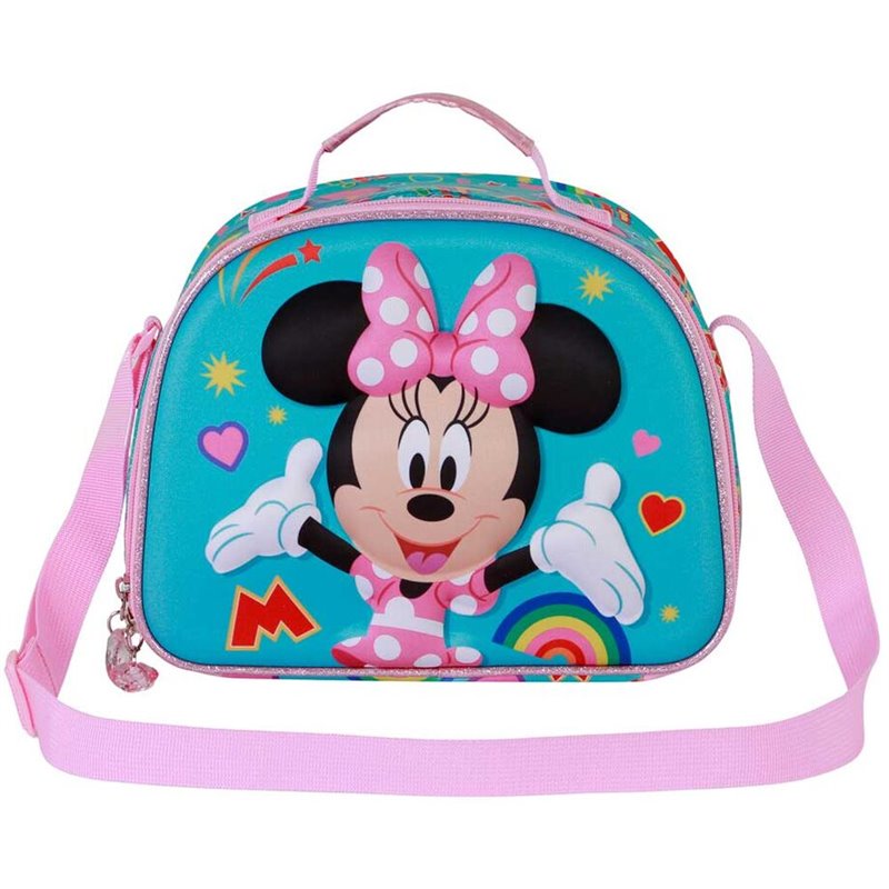 Bolsa portameriendas 3D Greet Minnie Disney
