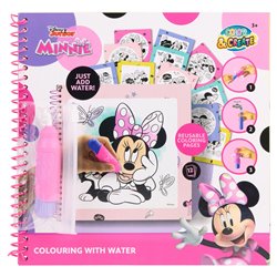 Libro magico pinta con agua Minnie Disney