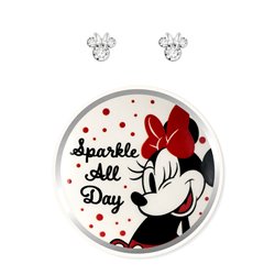 Pendientes + plato bisuteria Minnie Disney