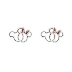 Pendientes Minnie Disney plata