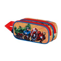 Portatodo 3D Attack Los Vengadores Avengers Marvel doble