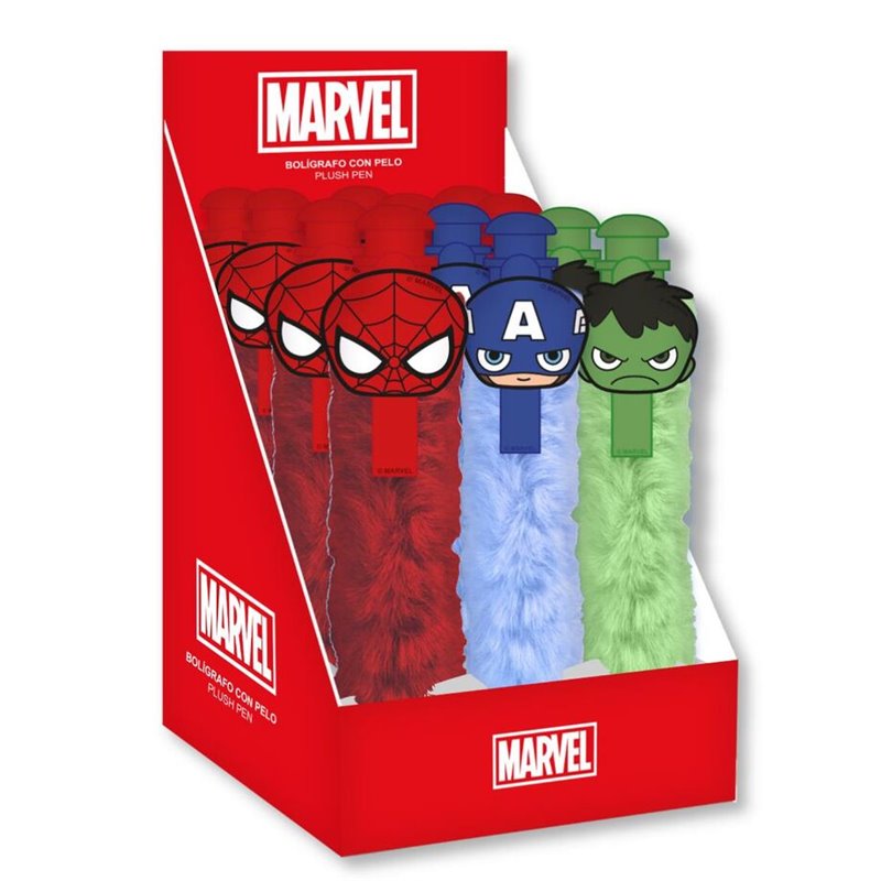 Boligrafo peluche Los Vengadores Avengers Marvel surtido