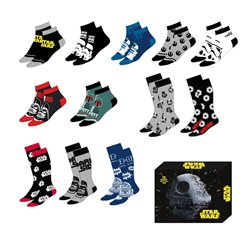 Set 12 pares calcetines Star Wars adulto
