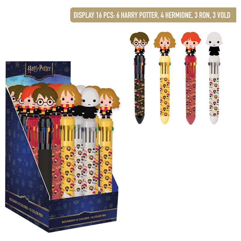 Boligrafo colores Harry Potter surtido