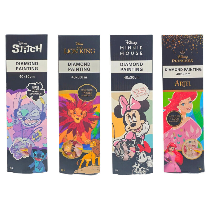Pinta con diamantes Disney surtido