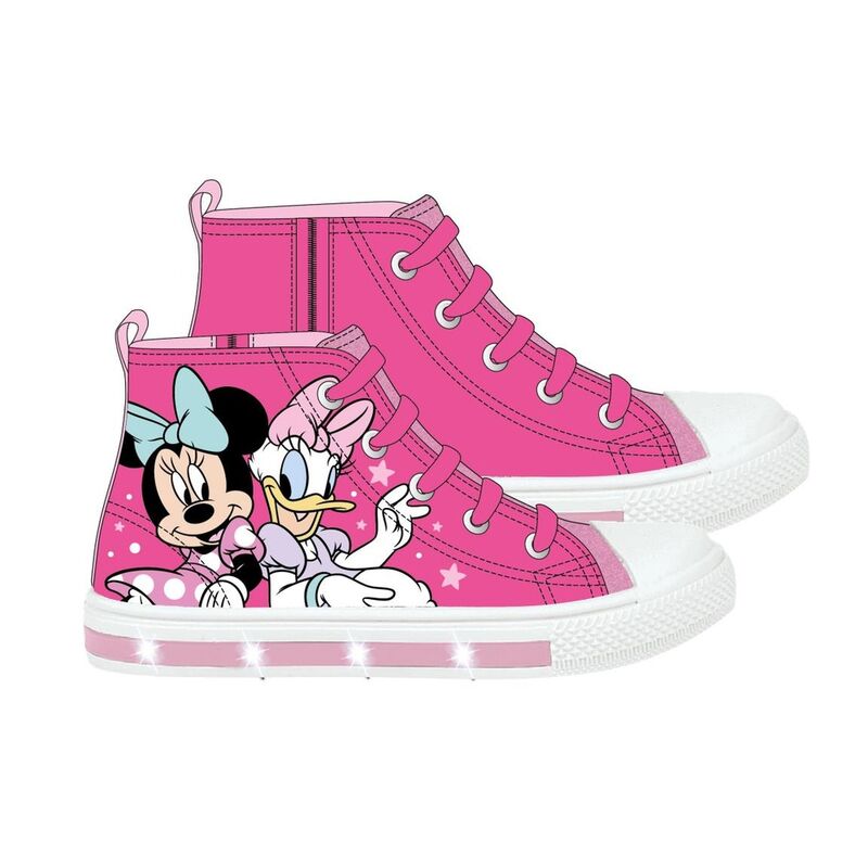 Zapatillas loneta Minnie Disney luces