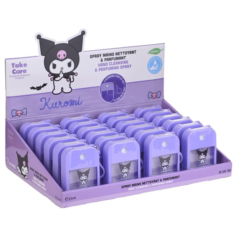 Spray desinfectante manos Kuromi Hello Kitty