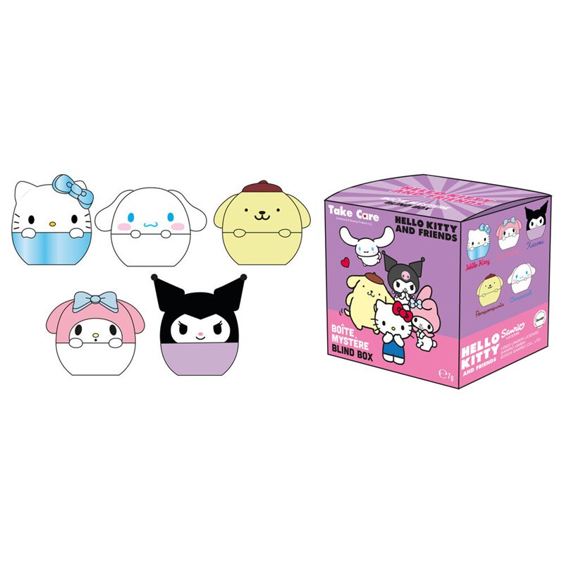 Blind box mystery Balsamo labial Hello Kitty and Friends surtido