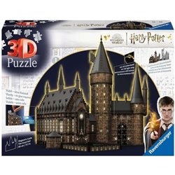 Puzzle 3D Castillo de Hogwarts Harry Potter 643pzs