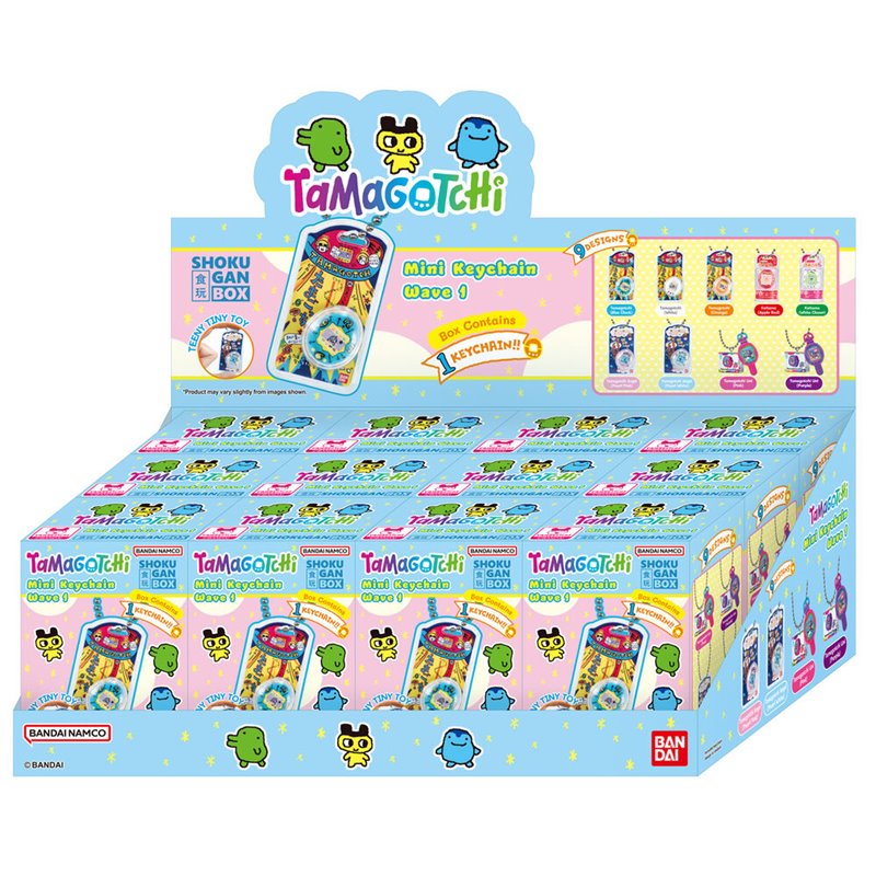 Llavero blind box Shokugan Tamagotchi surtido