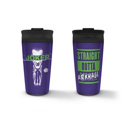 Vaso metalico Joker Arkham DC Comics