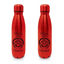 Botella acero inoxidable Super Mario Bros