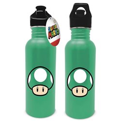 Cantimplora acero inoxidable Champiñon Verde Super Mario Bros