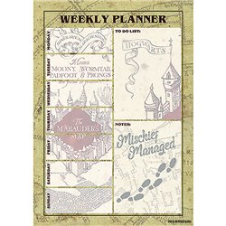 Planificador semanal A5 Mapa Merodeador Harry Potter