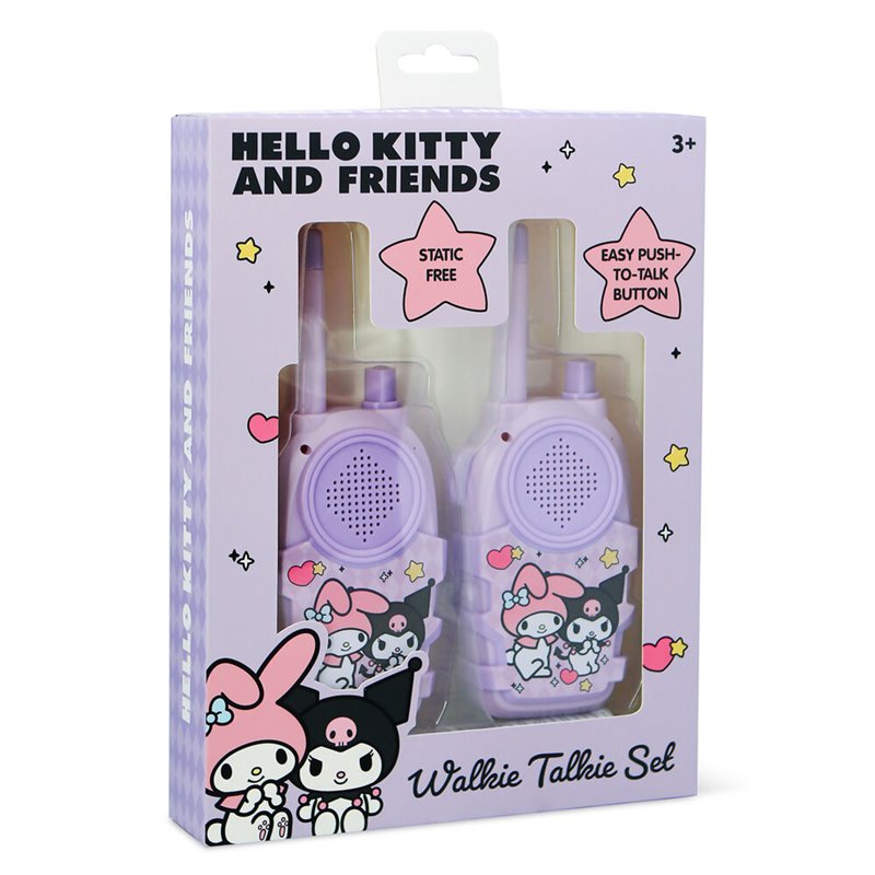 Set Walkie Talkie Kuromi Hello Kitty