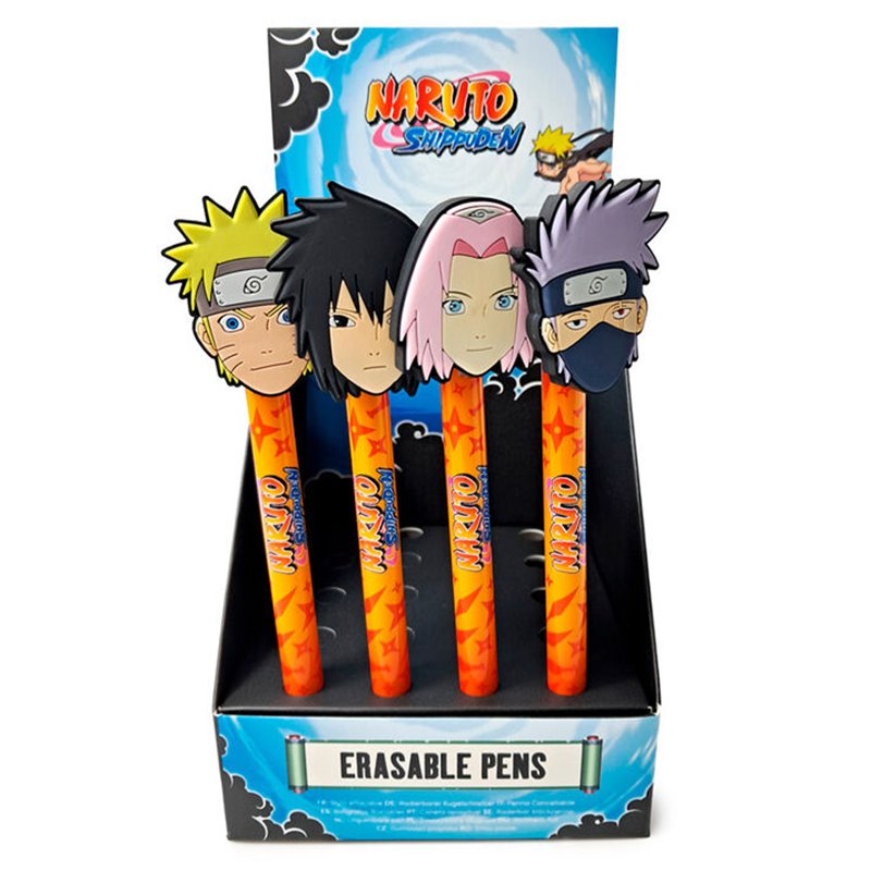 Boligrafo borrable Naruto Shippuden surtido