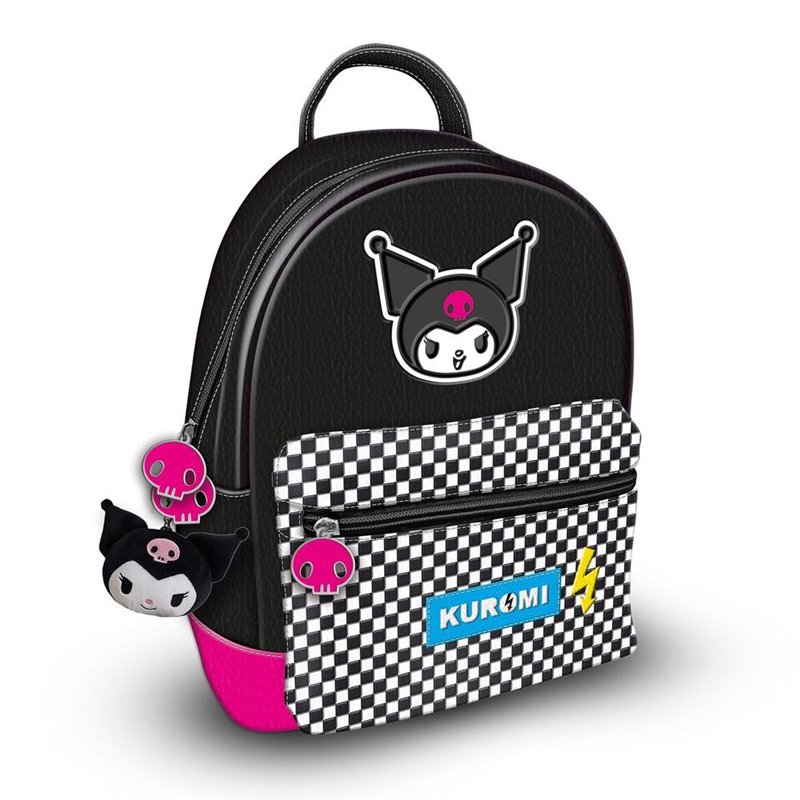 Mochila Kuromi Hello Kitty 29cm