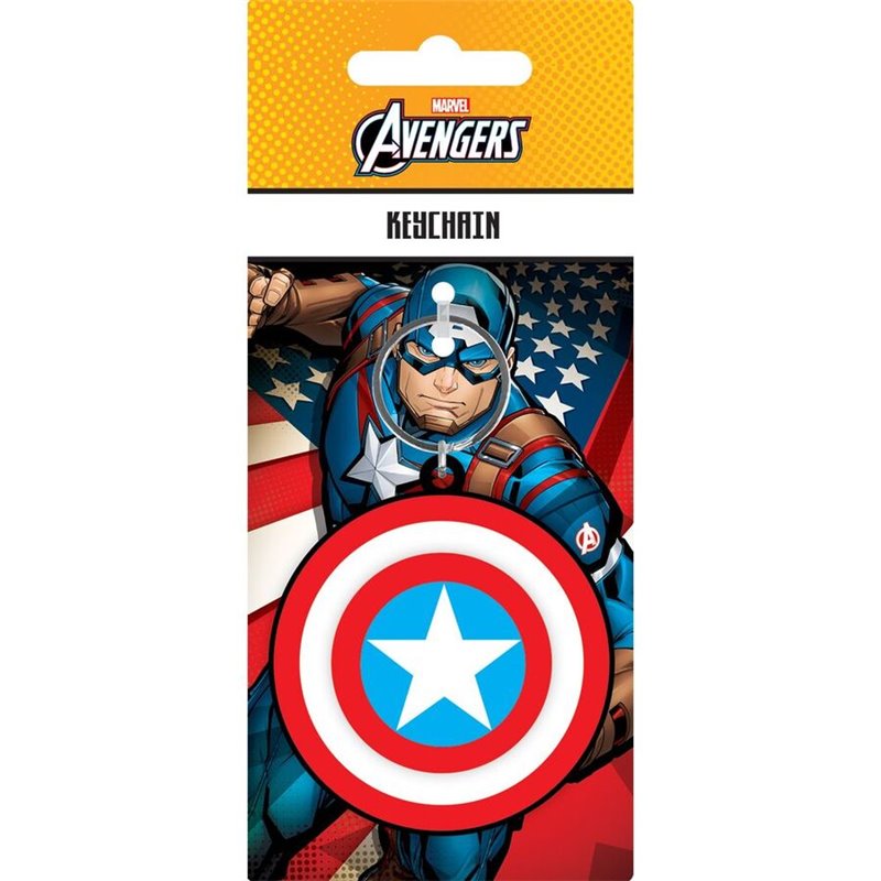 Llavero Escudo Capitan America Marvel
