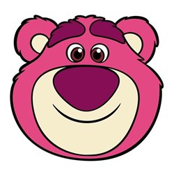 Cojin 3D Lotso Toy Story Disney Pixar